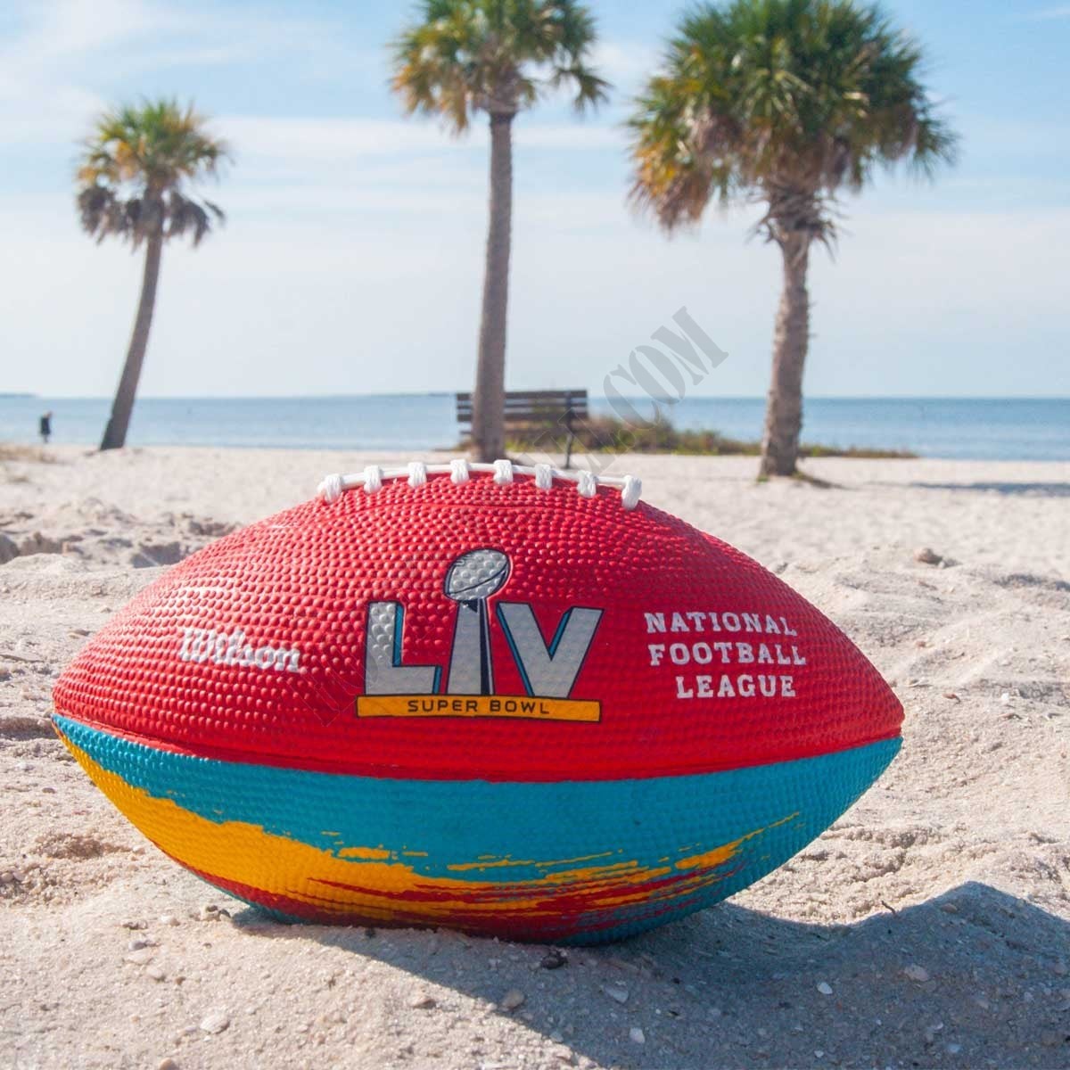 Super Bowl LV Junior All-Weather Football ● Wilson Promotions - -3