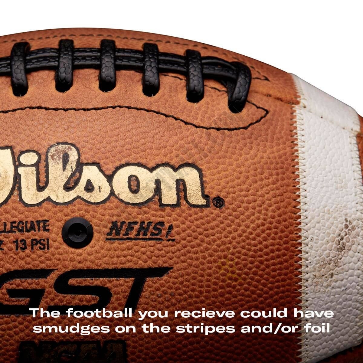 GST Youth Practice Footballs - Wilson Discount Store - -3