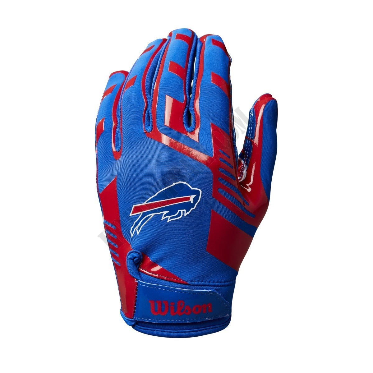 NFL Stretch Fit Receivers Gloves - Buffalo Bills ● Wilson Promotions - -1