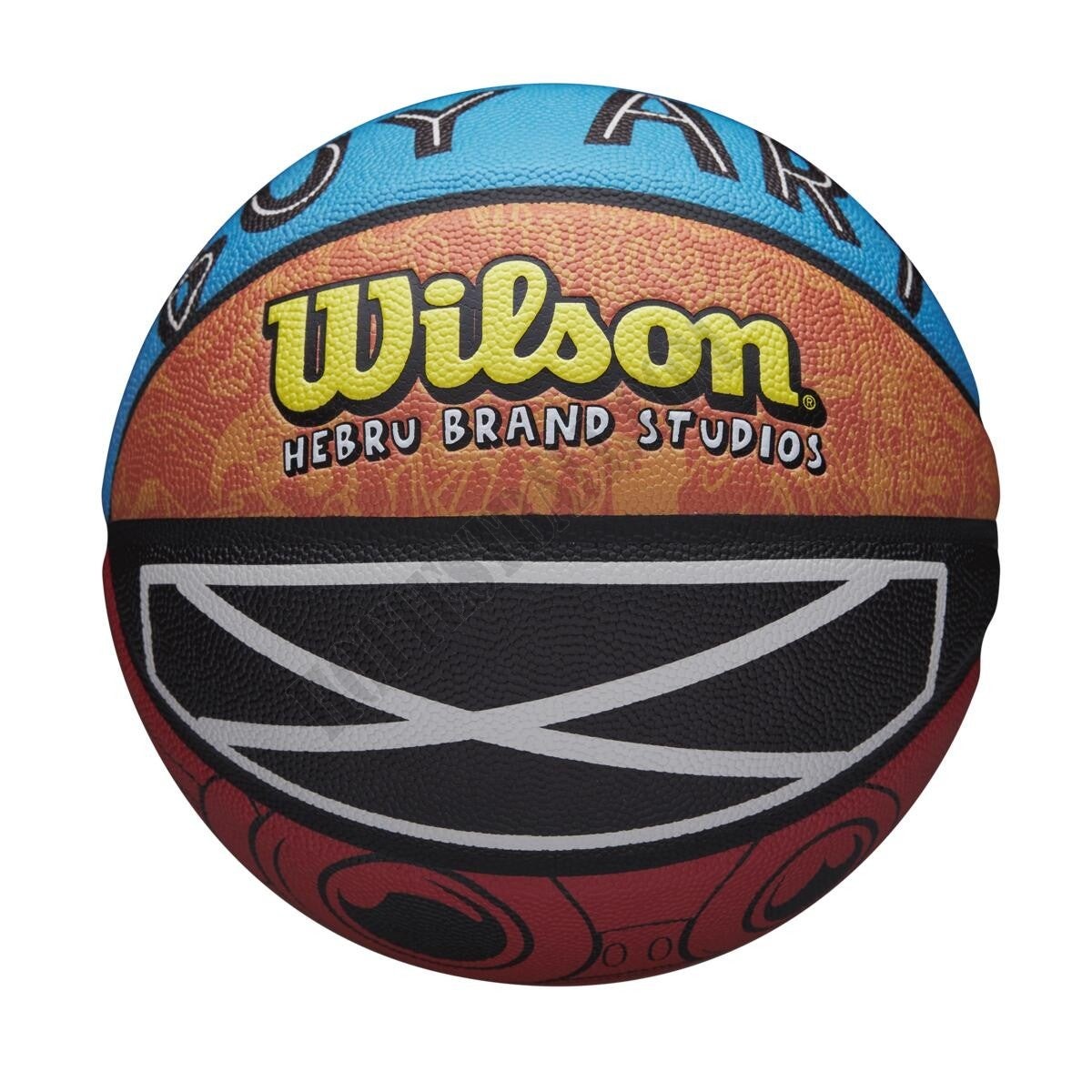 Hebru Brand Studios Champions Edition Basketball - Wilson Discount Store - -0