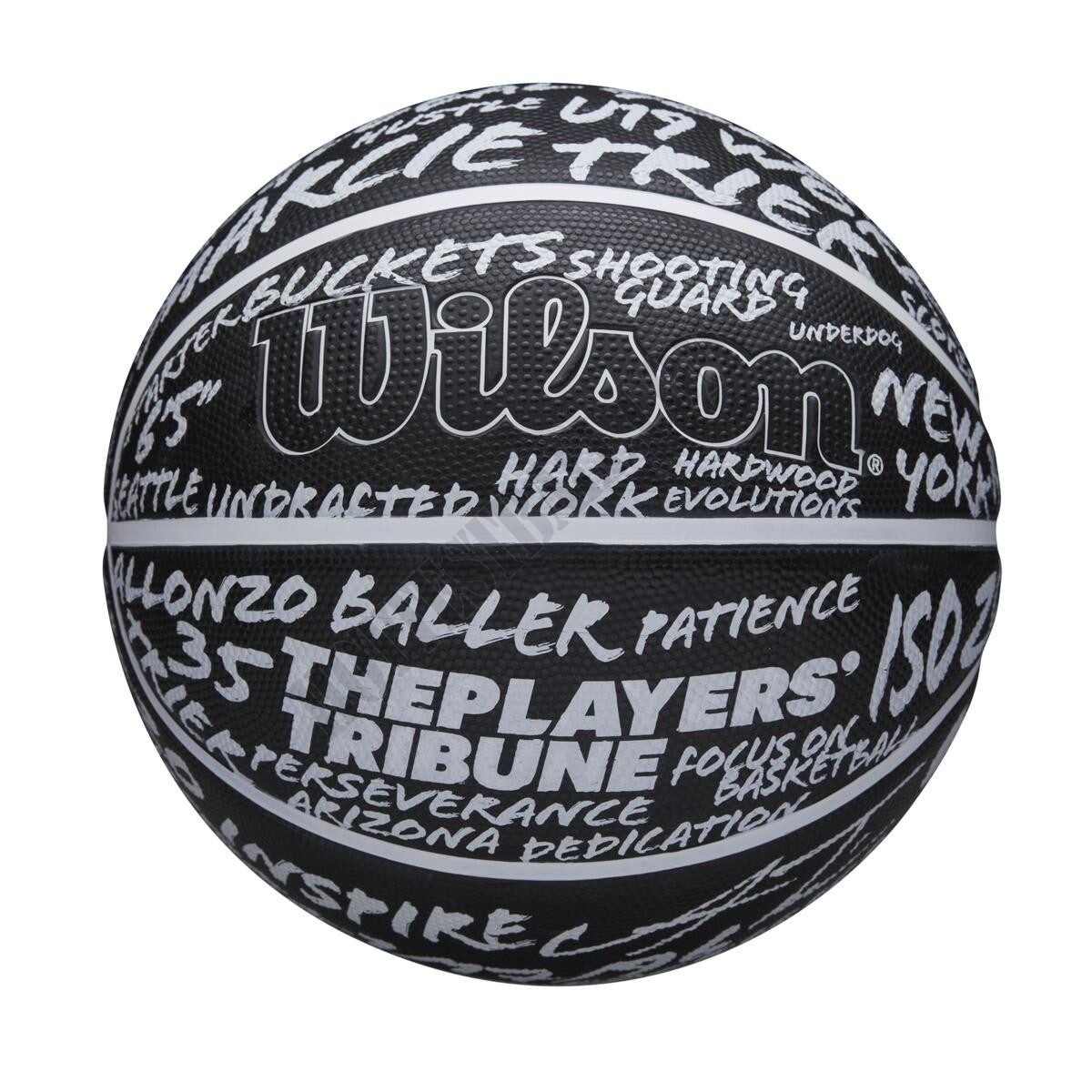 ISO Zo x The Players' Tribune Limited Edition Basketball - Wilson Discount Store - -0
