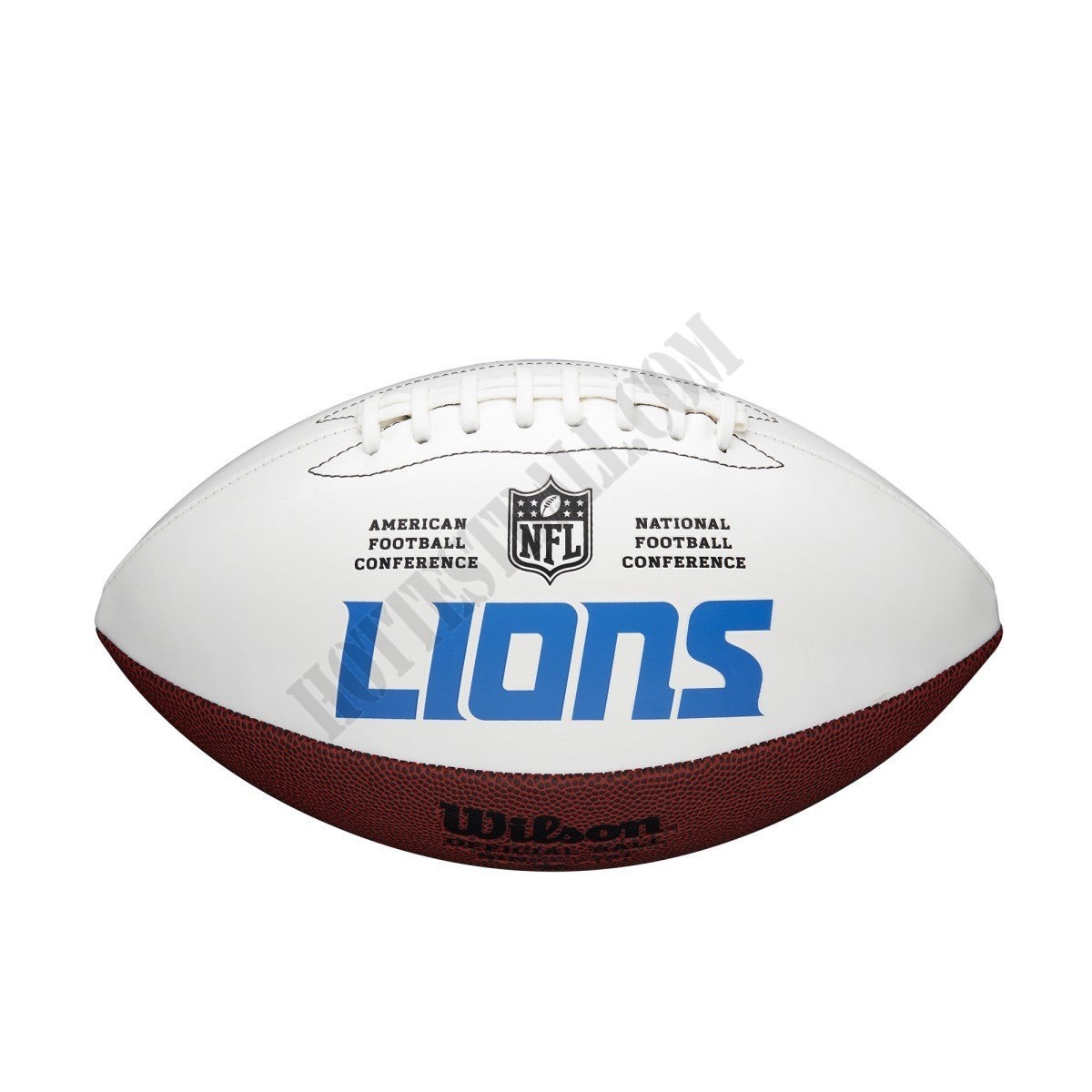 NFL Live Signature Autograph Football - Detroit Lions ● Wilson Promotions - -1