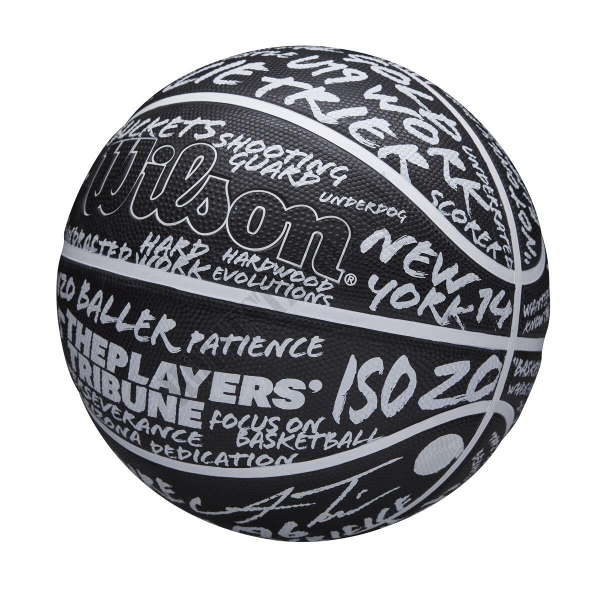 ISO Zo x The Players' Tribune Limited Edition Basketball - Wilson Discount Store - -5
