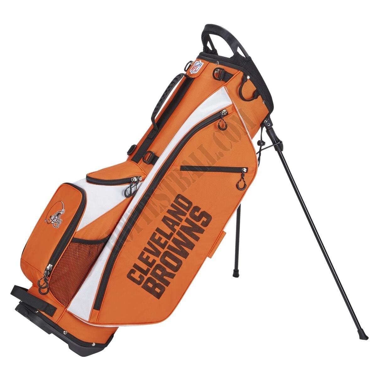 WIlson NFL Carry Golf Bag - Cleveland Browns ● Wilson Promotions - -0