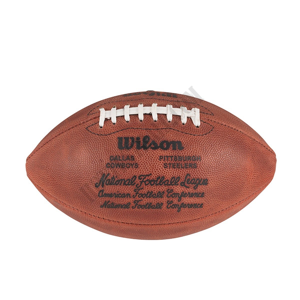 Super Bowl X Game Football - Pittsburgh Steelers ● Wilson Promotions - -0
