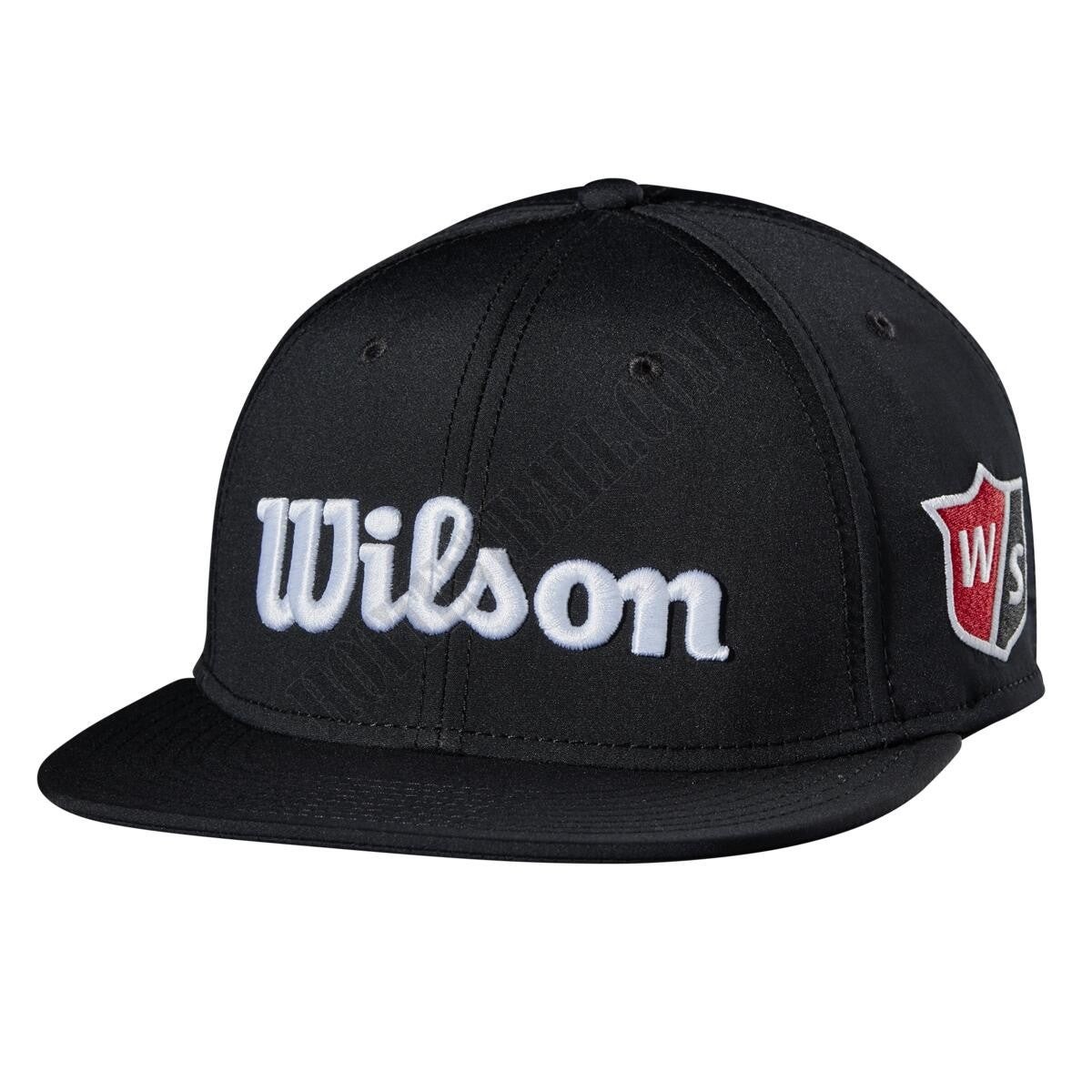 Wilson Tour Flat Brim Hat - Wilson Discount Store - -0