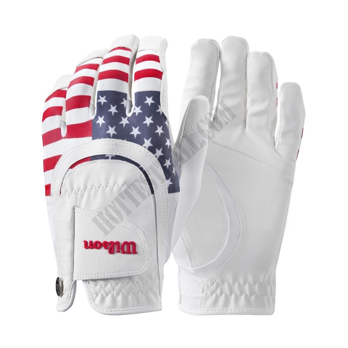 Wilson Staff Fit All USA Golf Glove - Wilson Discount Store - -2