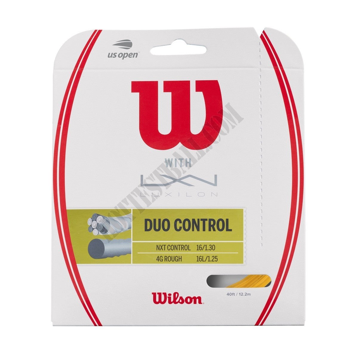 Duo Control Hybrid Tennis String - Set - Wilson Discount Store - -0