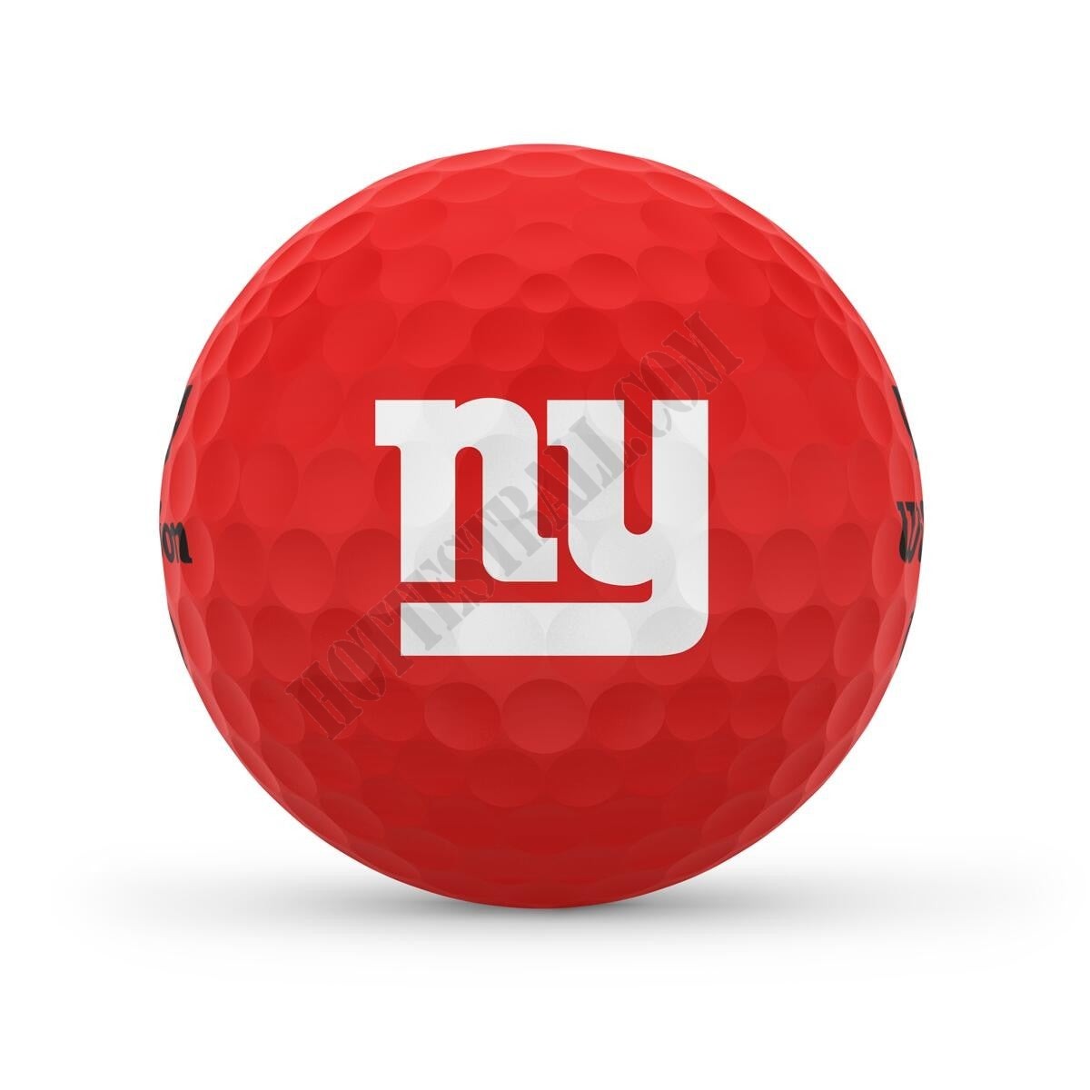 Duo Optix NFL Golf Balls - New York Giants ● Wilson Promotions - -1