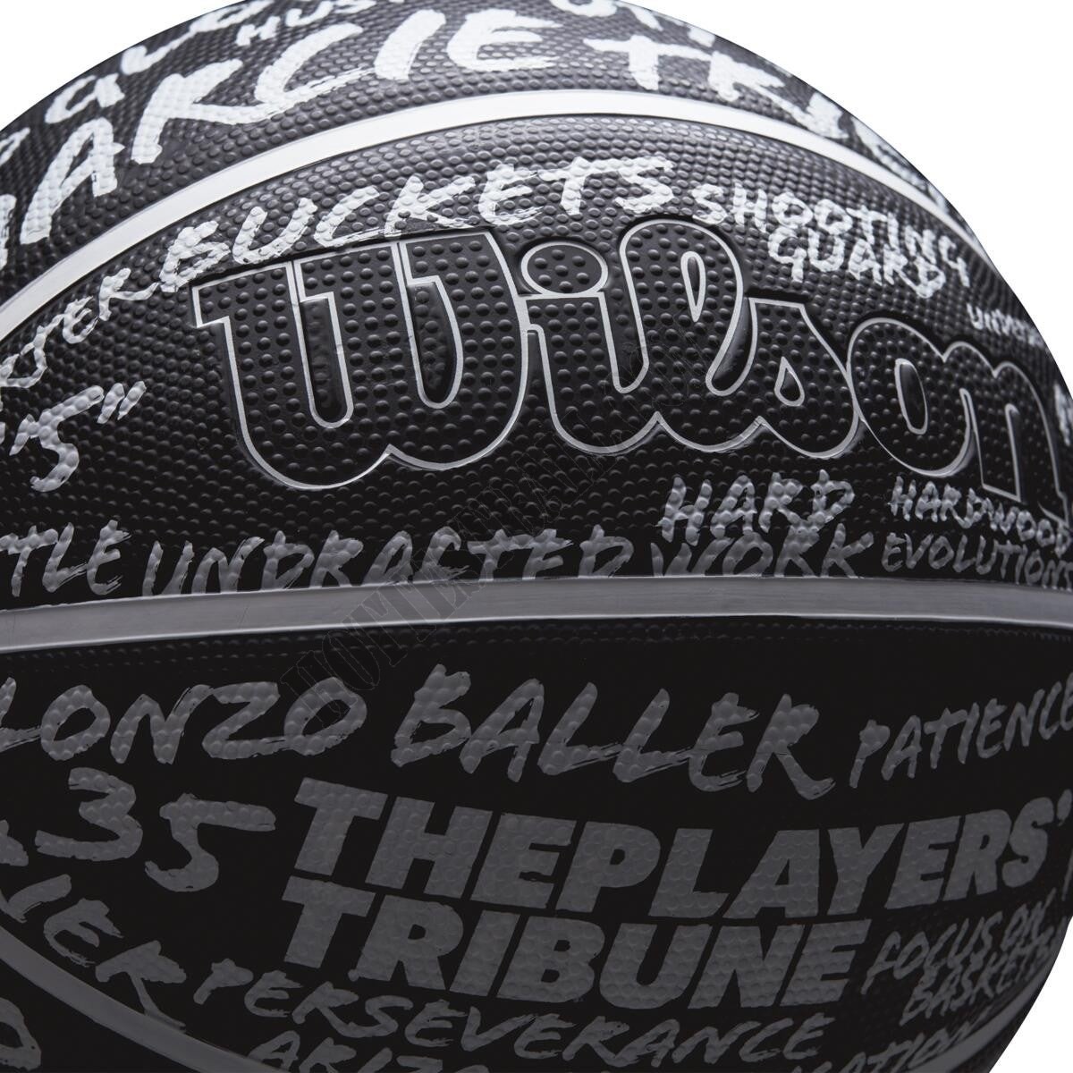 ISO Zo x The Players' Tribune Limited Edition Basketball - Wilson Discount Store - -7