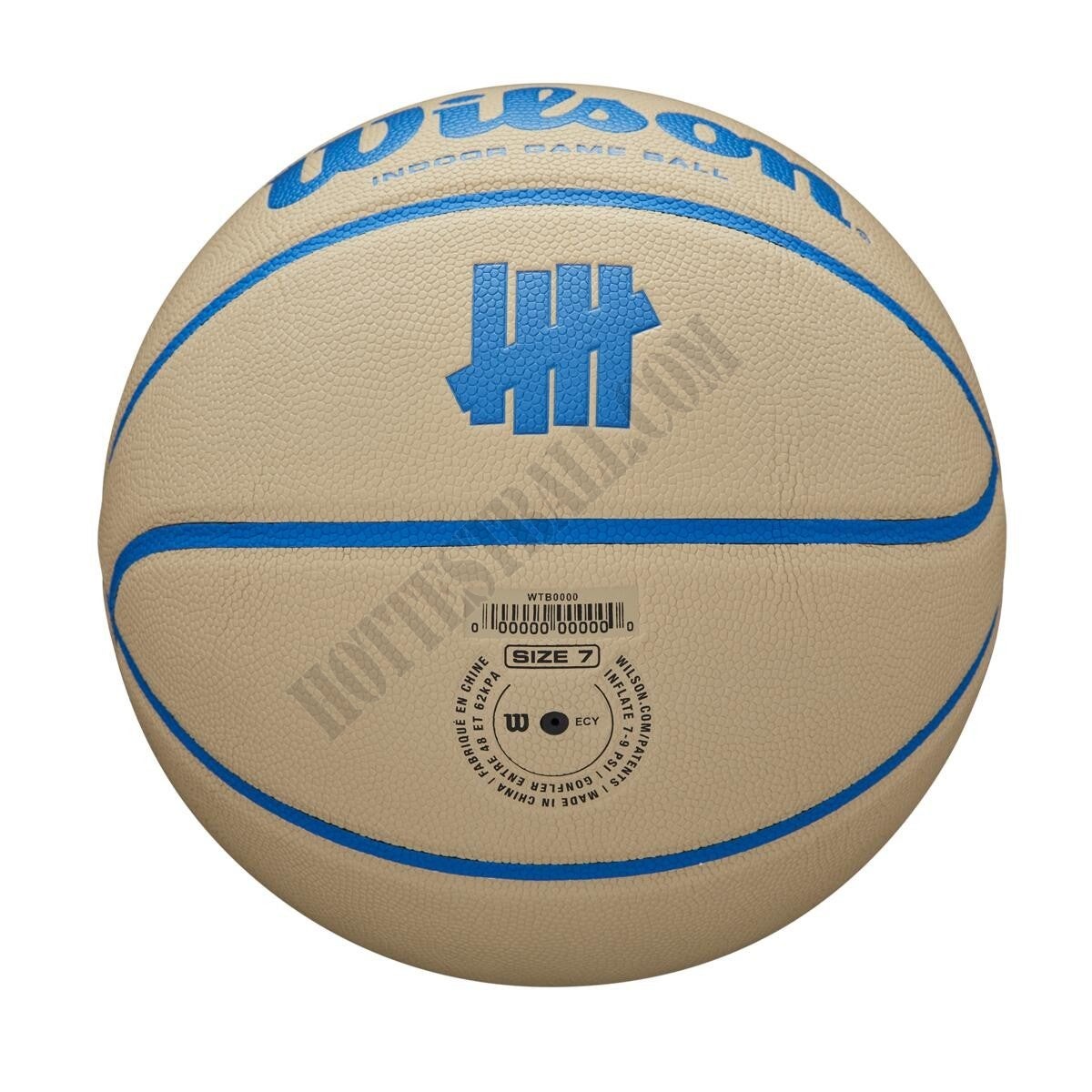 UNDEFEATED x Wilson Limited Edition Taupe Basketball - Wilson Discount Store - -5