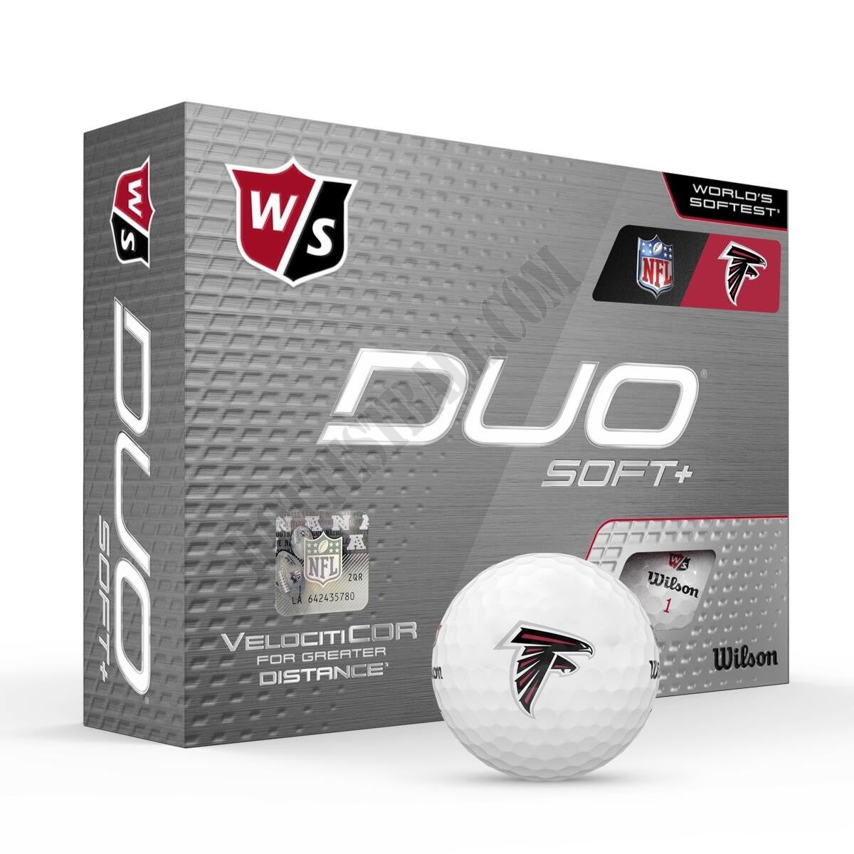 Duo Soft+ NFL Golf Balls - Atlanta Falcons ● Wilson Promotions - -0