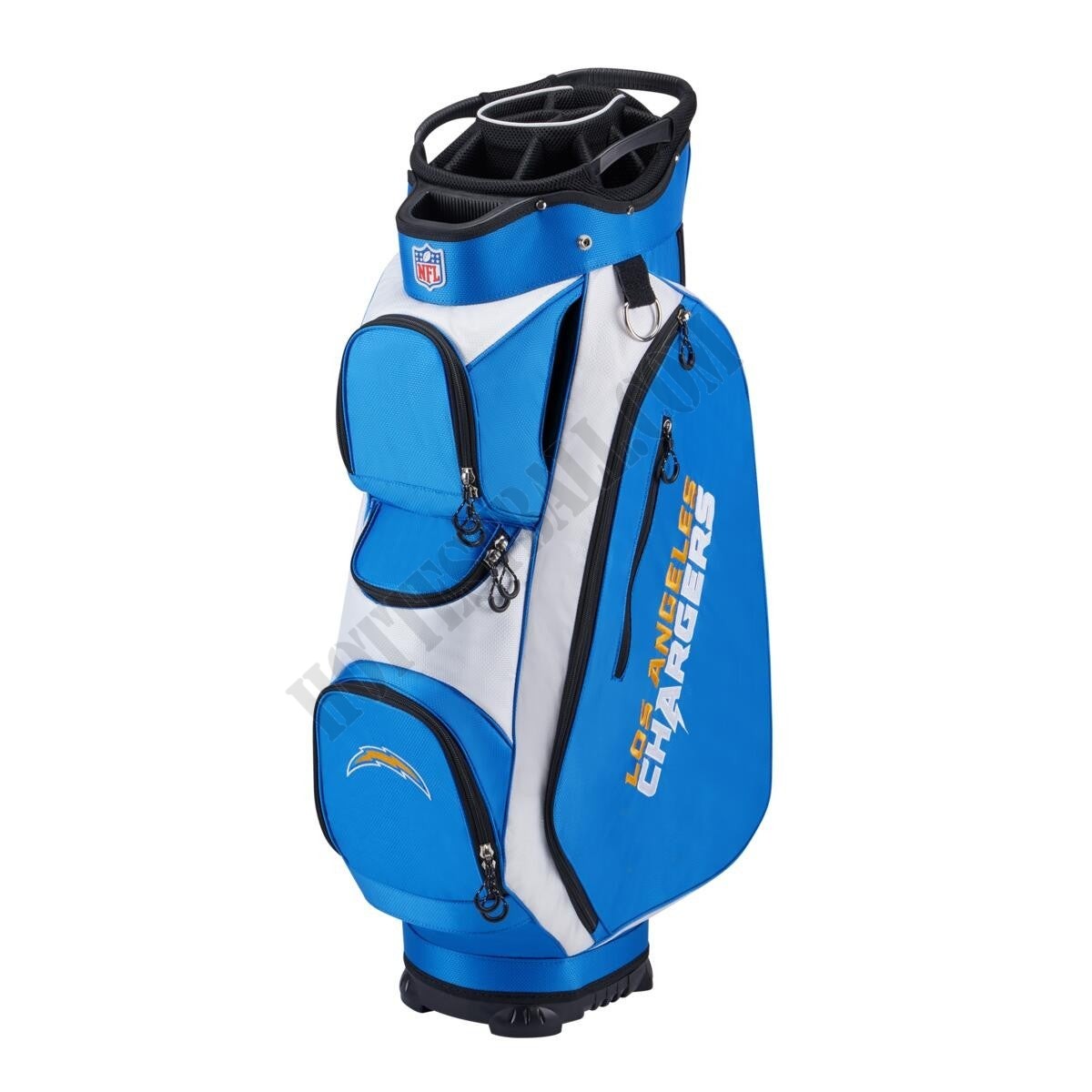 WIlson NFL Cart Golf Bag - Los Angeles Chargers - Wilson Discount Store - -0