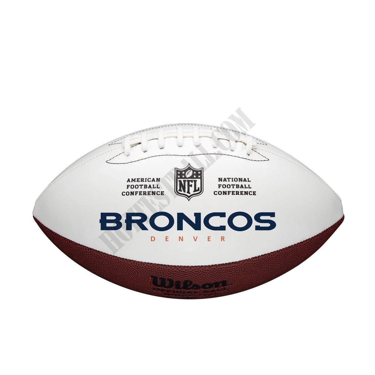 NFL Live Signature Autograph Football - Denver Broncos ● Wilson Promotions - -1