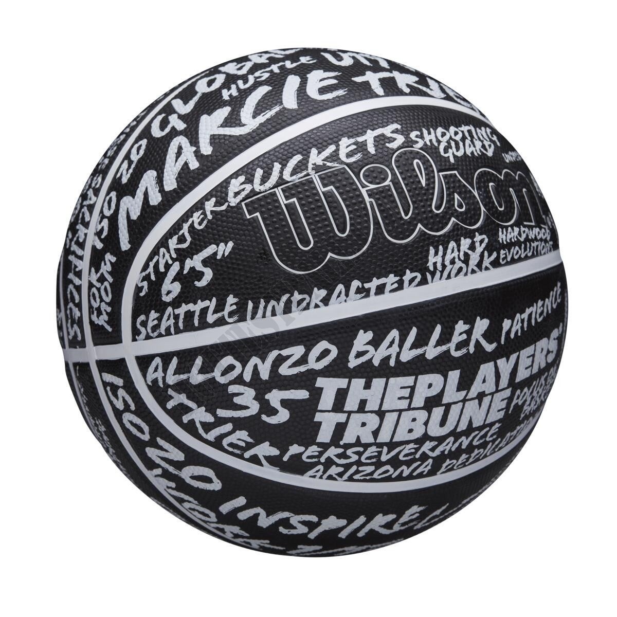 ISO Zo x The Players' Tribune Limited Edition Basketball - Wilson Discount Store - -4