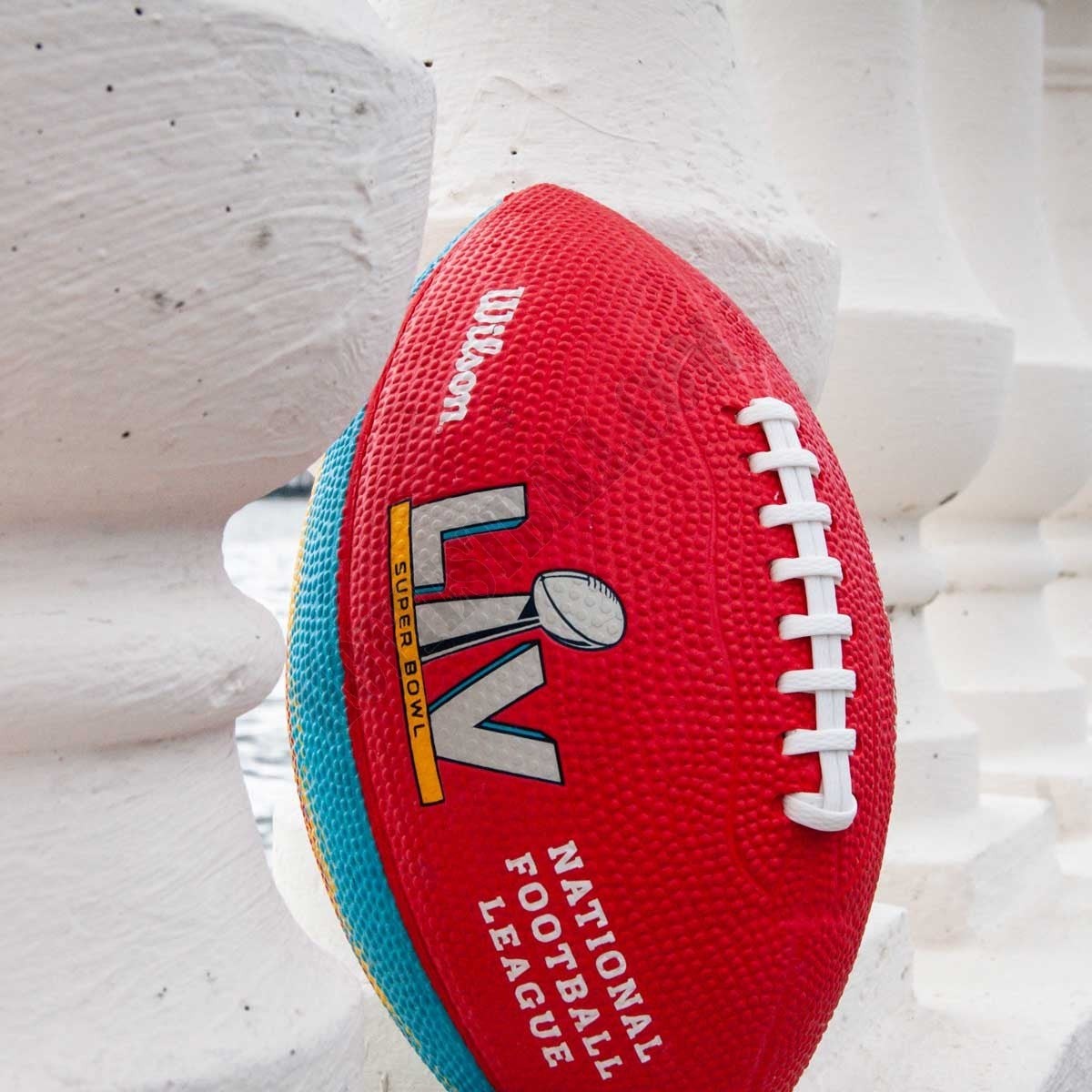 Super Bowl LV Junior All-Weather Football ● Wilson Promotions - -4