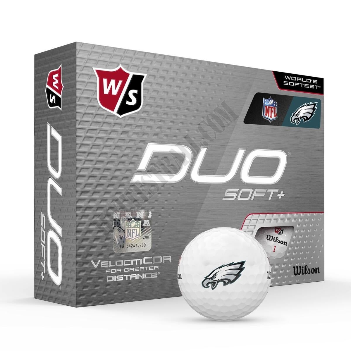 Duo Soft+ NFL Golf Balls - Philadelphia Eagles ● Wilson Promotions - -0