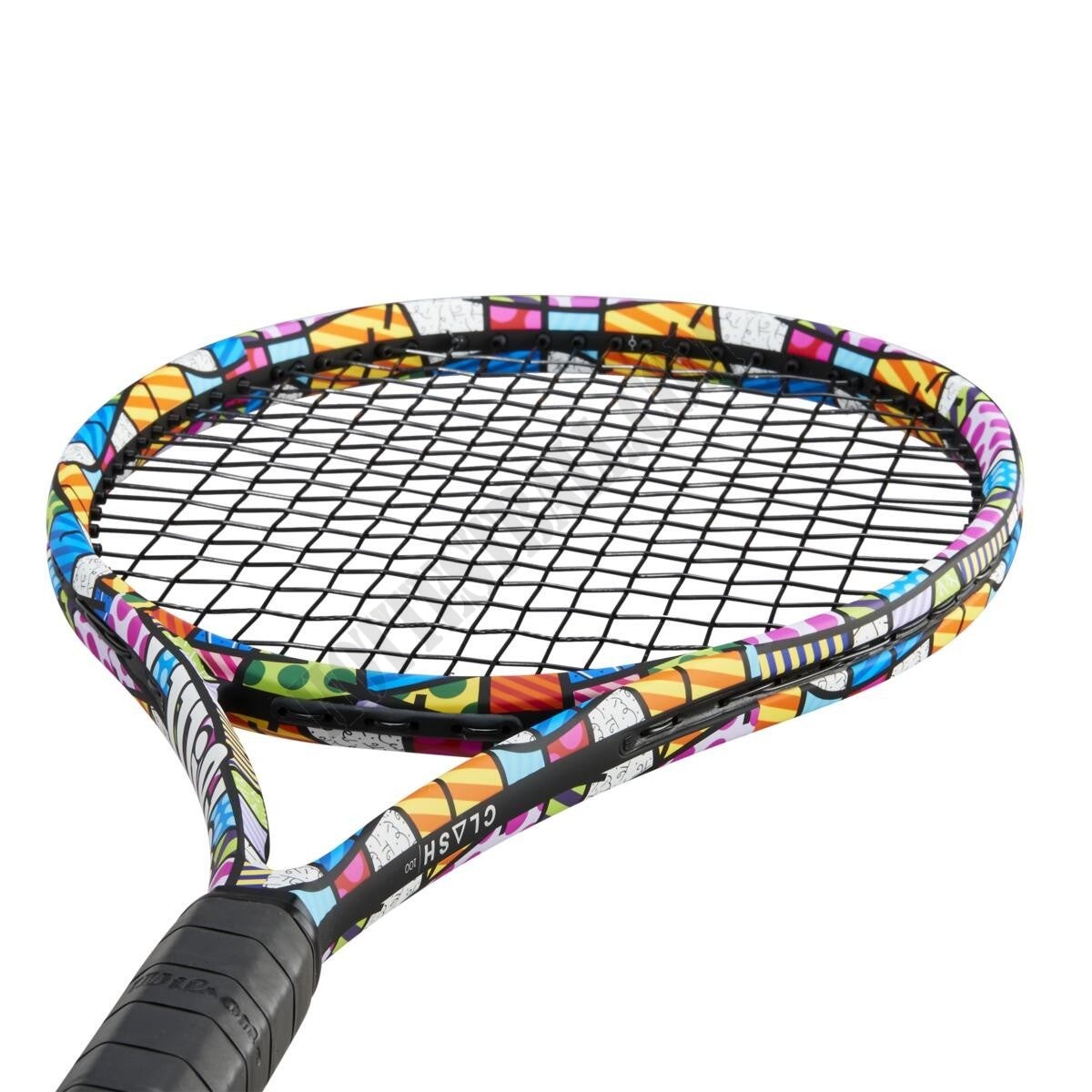 Britto Clash 100 Tennis Racket - Pre-strung - Wilson Discount Store - -2