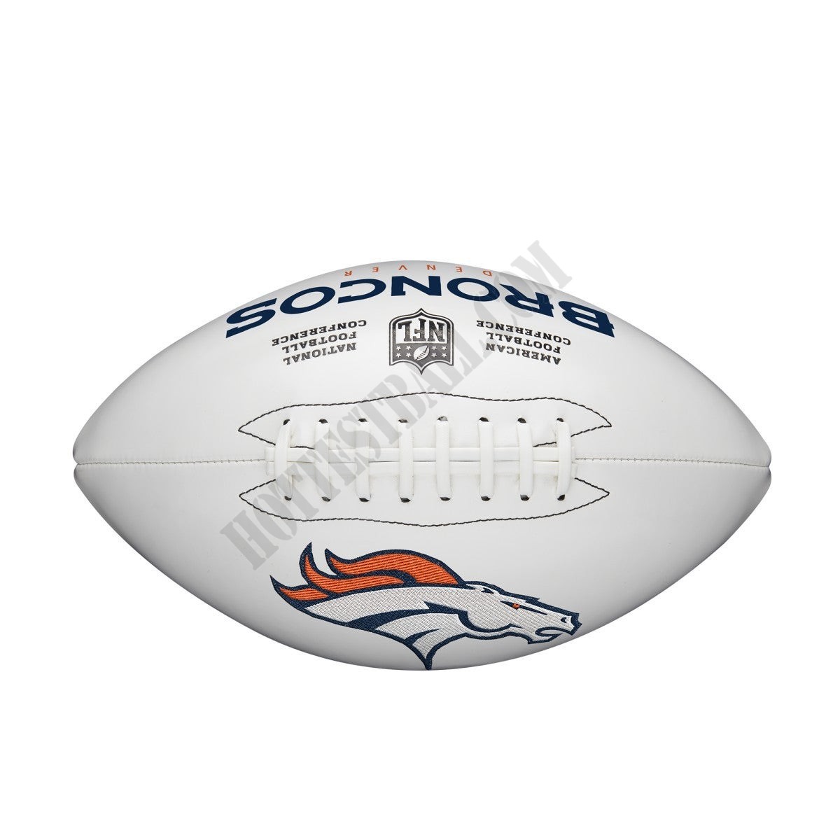 NFL Live Signature Autograph Football - Denver Broncos ● Wilson Promotions - -2