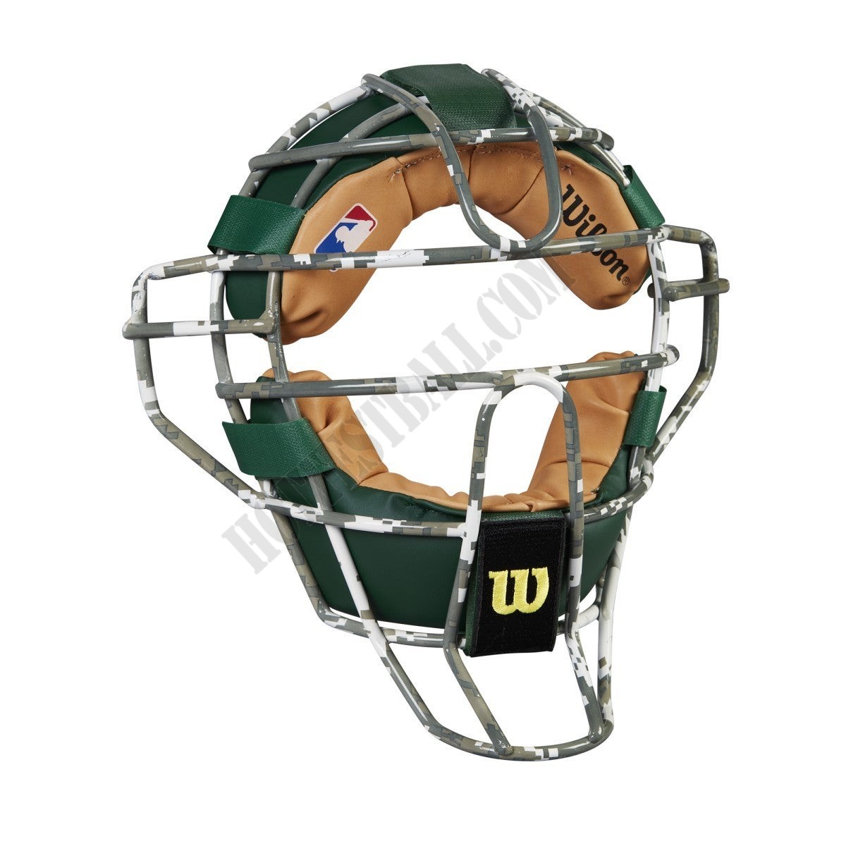 Wilson DYNA-LITE Steel Camoflauge Umpire Mask - Wilson Discount Store - -1