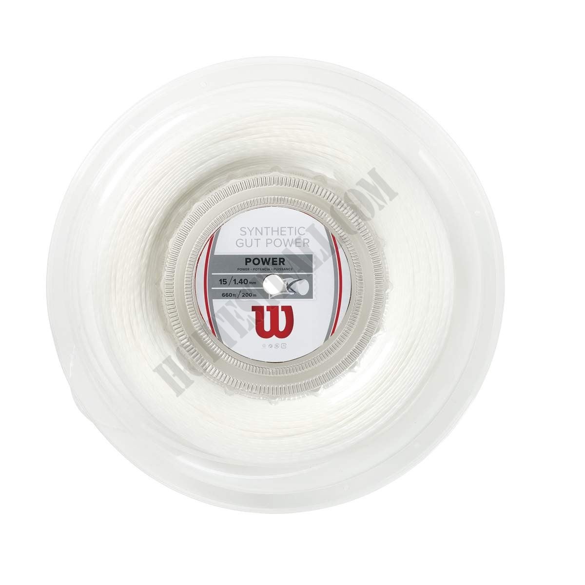 Synthetic Gut Power Tennis String - Reel - Wilson Discount Store - -0