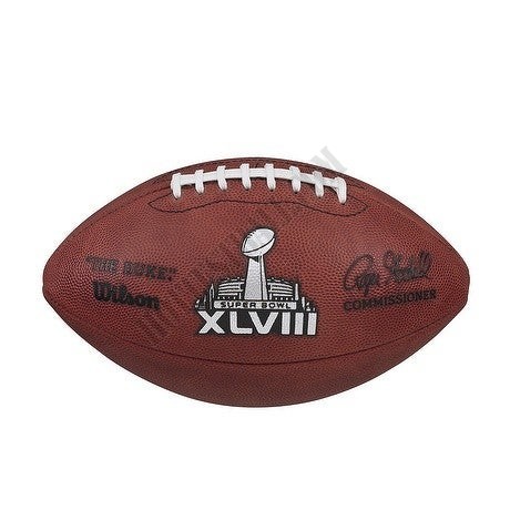 Super Bowl XLVIII Game Football - Seattle Seahawks ● Wilson Promotions - -0