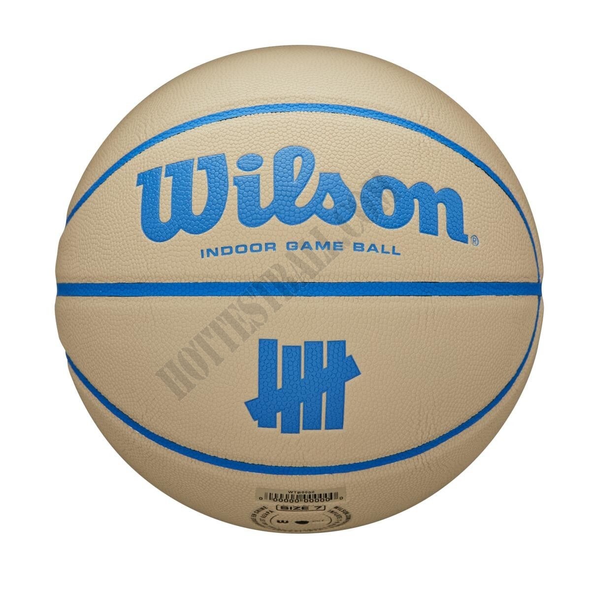 UNDEFEATED x Wilson Limited Edition Taupe Basketball - Wilson Discount Store - -0
