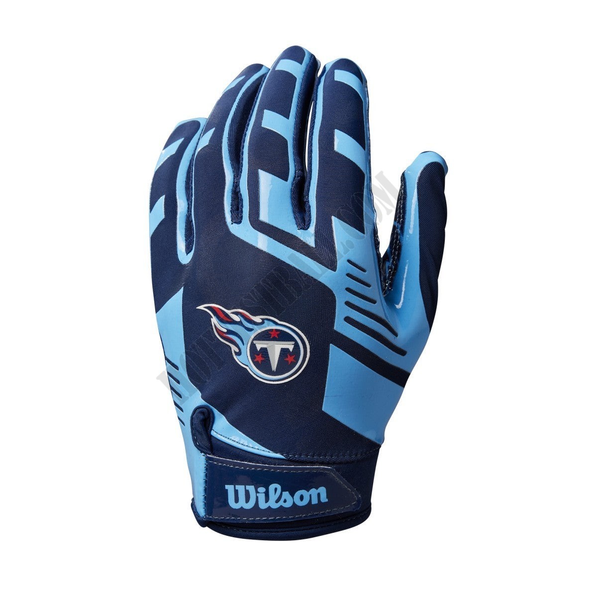 NFL Stretch Fit Receivers Gloves - Tennessee Titans ● Wilson Promotions - -1