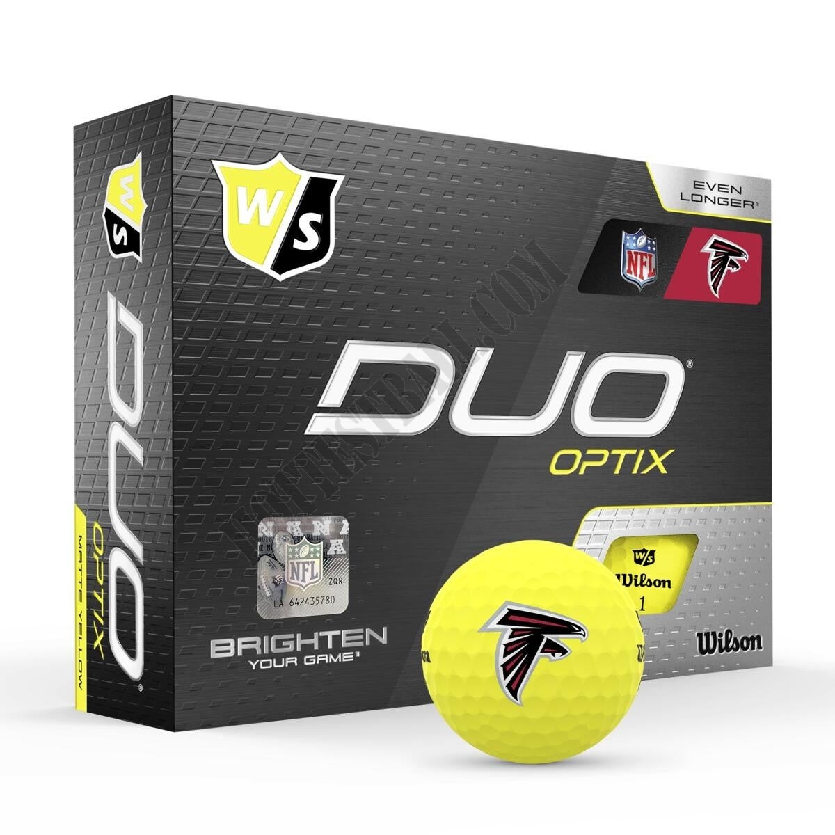 Duo Optix NFL Golf Balls - Atlanta Falcons ● Wilson Promotions - Duo Optix NFL Golf Balls - Atlanta Falcons ● Wilson Promotions