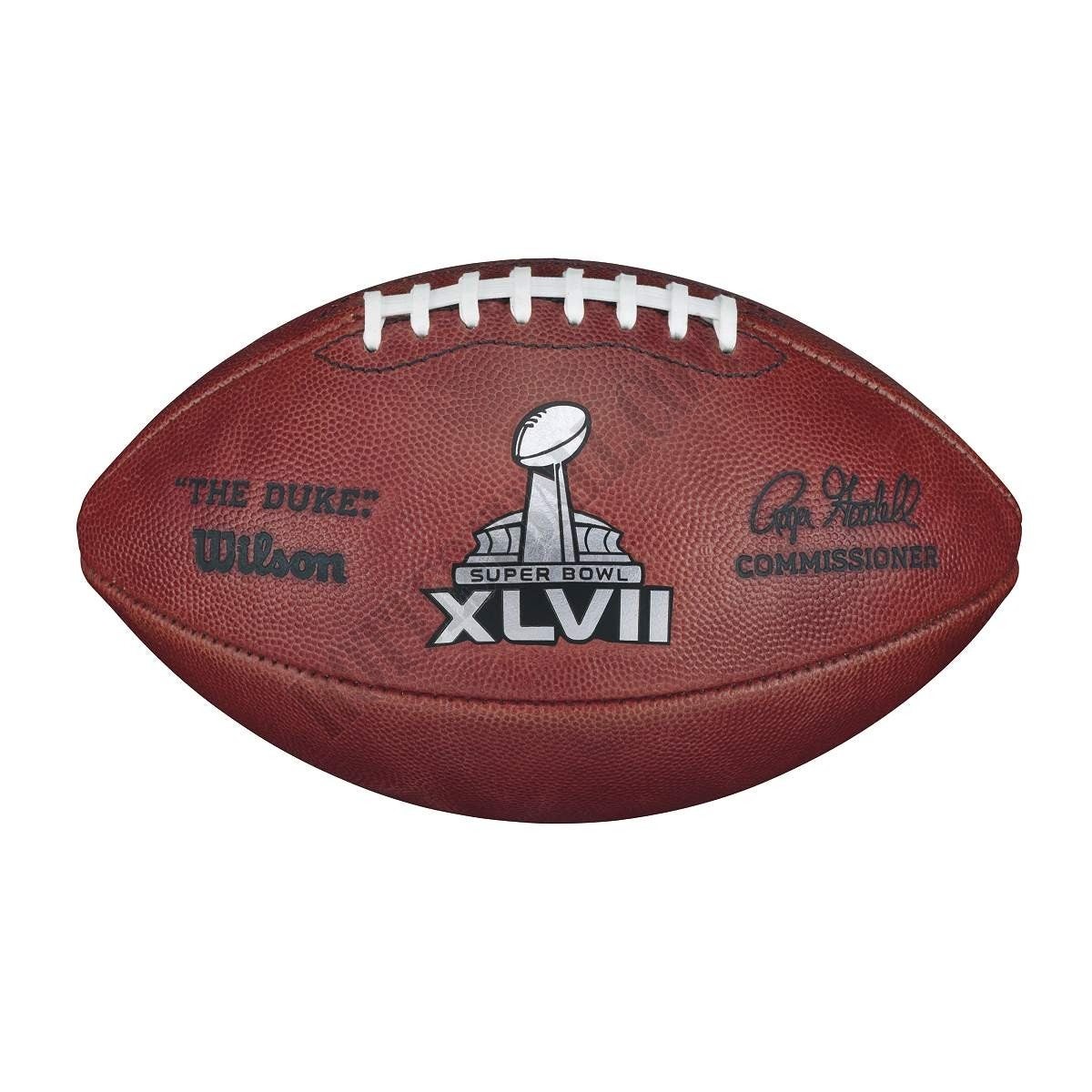 Super Bowl XLVII Game Football - Baltimore Ravens ● Wilson Promotions - Super Bowl XLVII Game Football - Baltimore Ravens ● Wilson Promotions