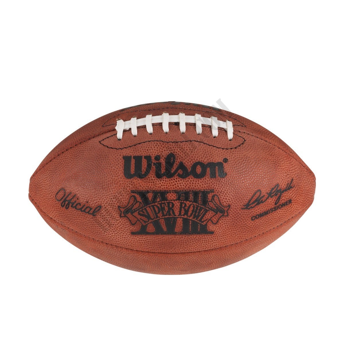 Super Bowl XVIII Game Football - Los Angeles Raiders ● Wilson Promotions - Super Bowl XVIII Game Football - Los Angeles Raiders ● Wilson Promotions