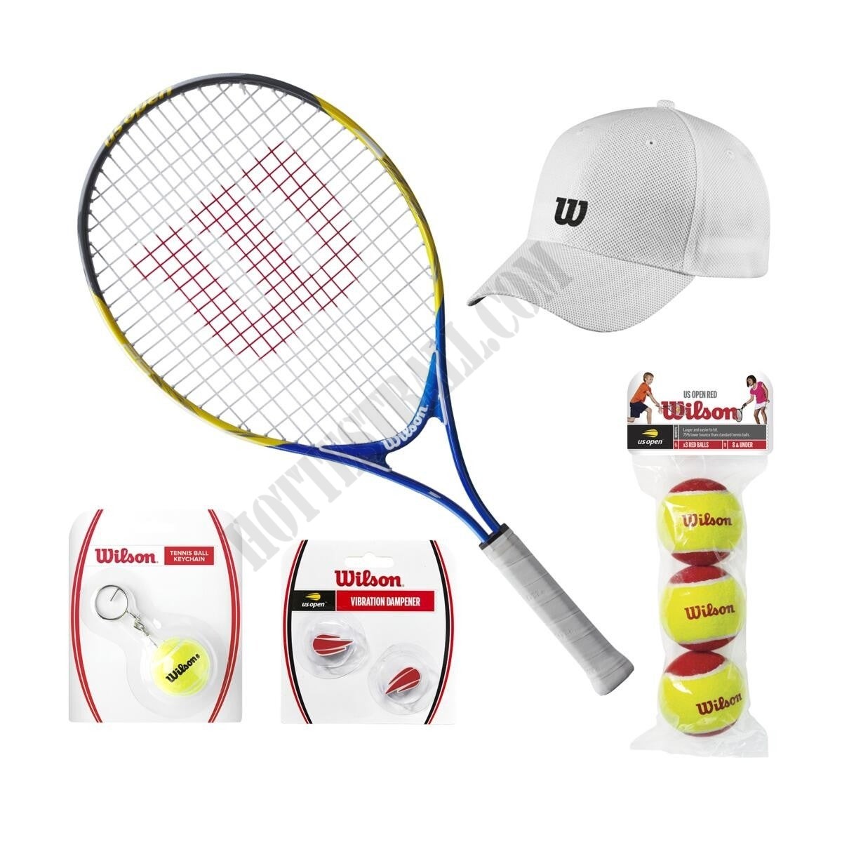 Junior Tennis Gift Set - Wilson Discount Store - Junior Tennis Gift Set - Wilson Discount Store