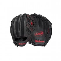 2021 A200 10" T-Ball Glove - Black/Red ● Wilson Promotions