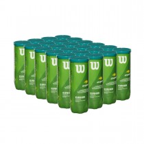 US Open Green Tournament Transition Tennis Balls - 24 Cans (72 Balls) - Wilson Discount Store