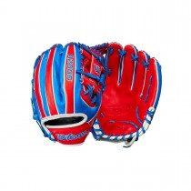 2021 A2000 1786 Puerto Rico 11.5" Infield Baseball Glove - Limited Edition ● Wilson Promotions