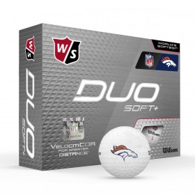 Duo Soft+ NFL Golf Balls - Denver Broncos ● Wilson Promotions