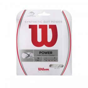 Synthetic Gut Power Tennis String - Set - Wilson Discount Store