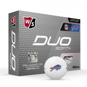 Duo Soft+ NFL Golf Balls - Buffalo Bills ● Wilson Promotions