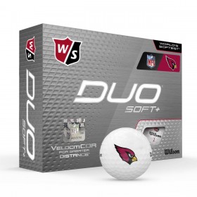 Duo Soft+ NFL Golf Balls - Arizona Cardinals ● Wilson Promotions