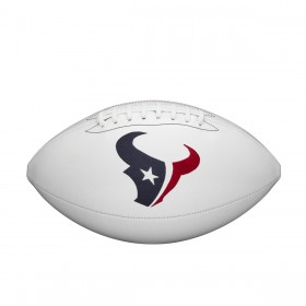 NFL Live Signature Autograph Football - Houston Texans ● Wilson Promotions