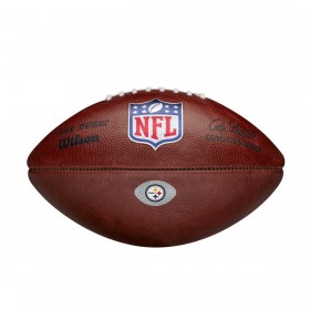 The Duke Decal NFL Football - Pittsburgh Steelers ● Wilson Promotions