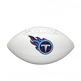 NFL Live Signature Autograph Football - Tennessee Titans ● Wilson Promotions