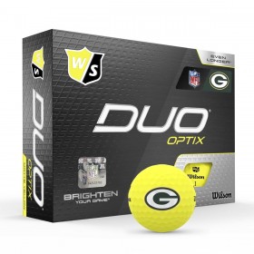 DUO Optix NFL Golf Balls - Green Bay Packers ● Wilson Promotions