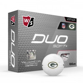 Duo Soft+ NFL Golf Balls - Green Bay Packers ● Wilson Promotions