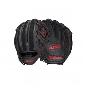 2021 A200 10" T-Ball Glove - Black/Red ● Wilson Promotions
