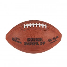 Super Bowl IV Game Football - Kansas City Chiefs ● Wilson Promotions
