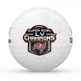 Tampa Bay Buccaneers - DUO Soft+ Super Bowl Championship Golf Balls (12-pack) ● Wilson Promotions