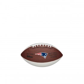 NFL Mini Autograph Football - New England Patriots ● Wilson Promotions
