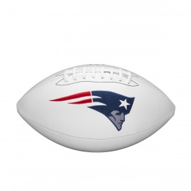 NFL Live Signature Autograph Football - New England Patriots ● Wilson Promotions