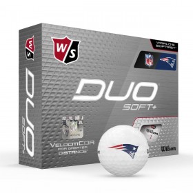Duo Soft+ NFL Golf Balls - New England Patriots ● Wilson Promotions